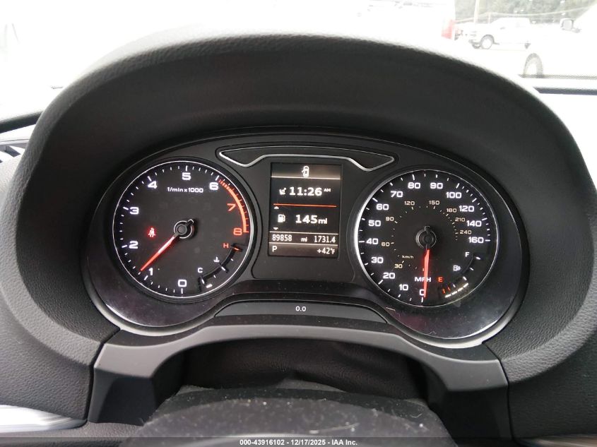 2015 Audi A3 2.0T Premium VIN: WAUEFGFF0F1131695 Lot: 43916102