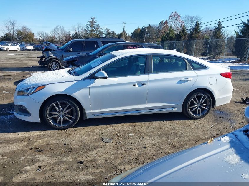 2017 Hyundai Sonata Sport 2.0T VIN: 5NPE34AB0HH577596 Lot: 43916120