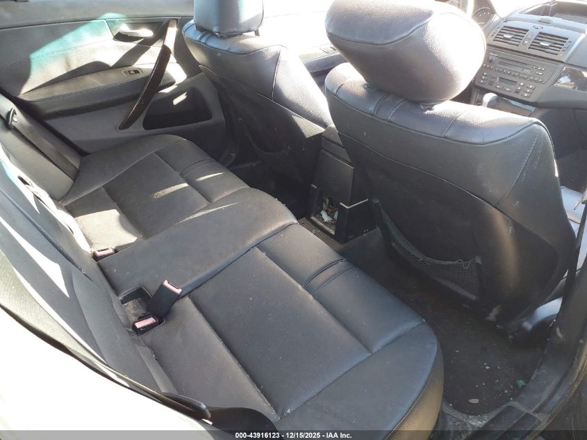 2007 BMW X3 3.0Si VIN: WBXPC93427WF14504 Lot: 43916123