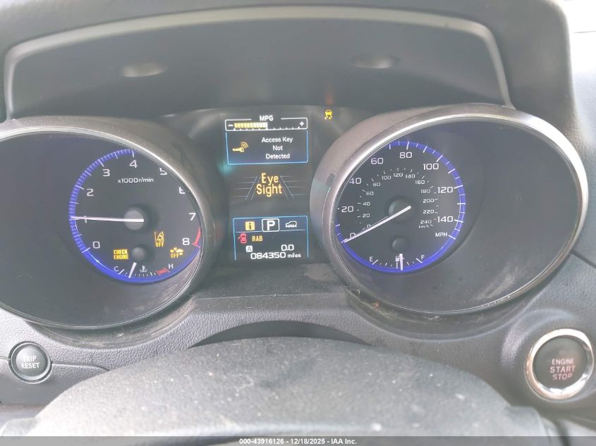 2017 Subaru Outback 2.5I Touring VIN: 4S4BSATC5H3371109 Lot: 43916126