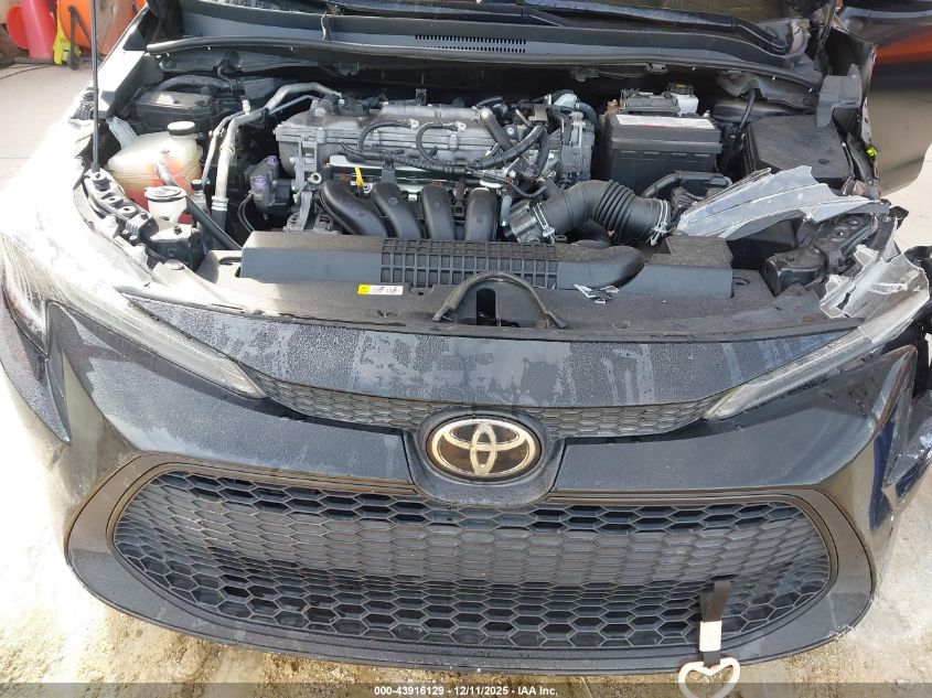 2020 Toyota Corolla Le VIN: 5YFEPRAE2LP094232 Lot: 43916129