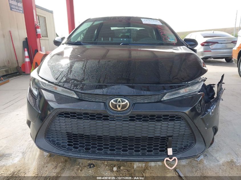 2020 Toyota Corolla Le VIN: 5YFEPRAE2LP094232 Lot: 43916129