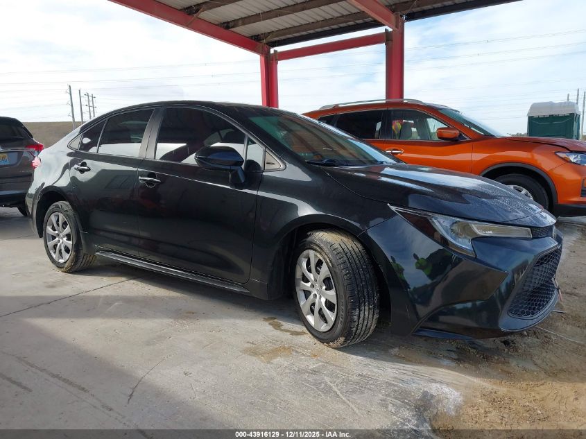 2020 Toyota Corolla Le VIN: 5YFEPRAE2LP094232 Lot: 43916129