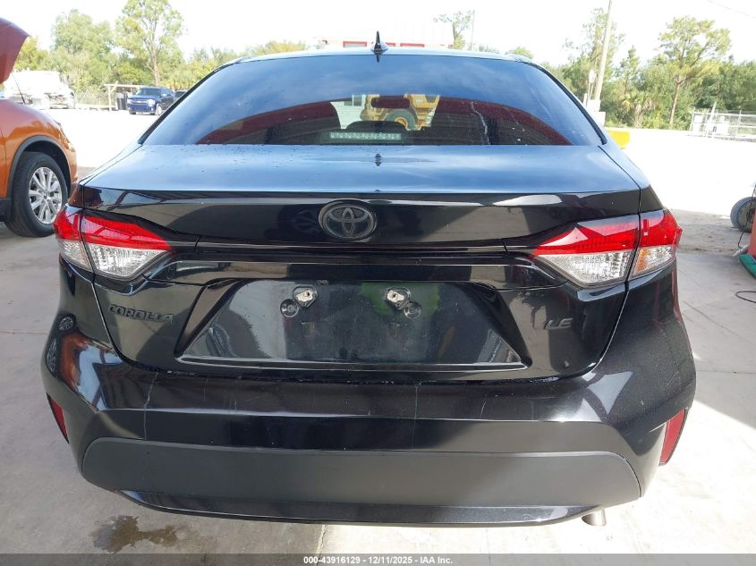 2020 Toyota Corolla Le VIN: 5YFEPRAE2LP094232 Lot: 43916129