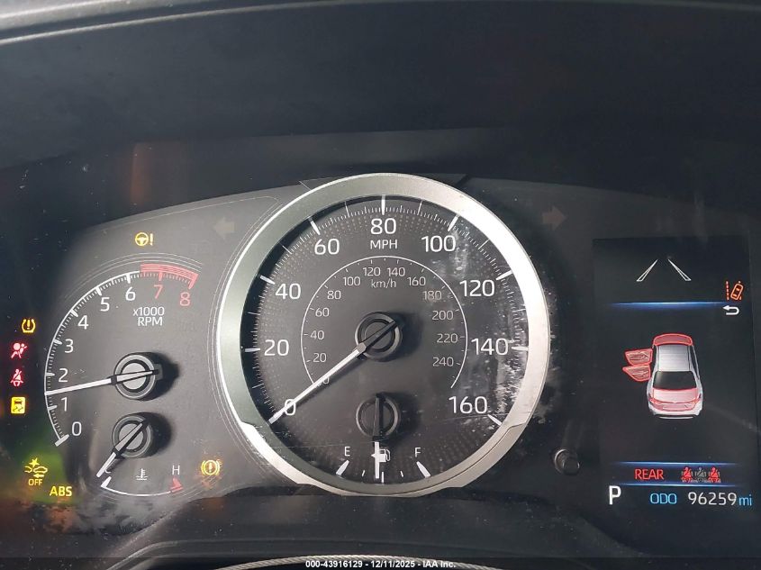 2020 Toyota Corolla Le VIN: 5YFEPRAE2LP094232 Lot: 43916129