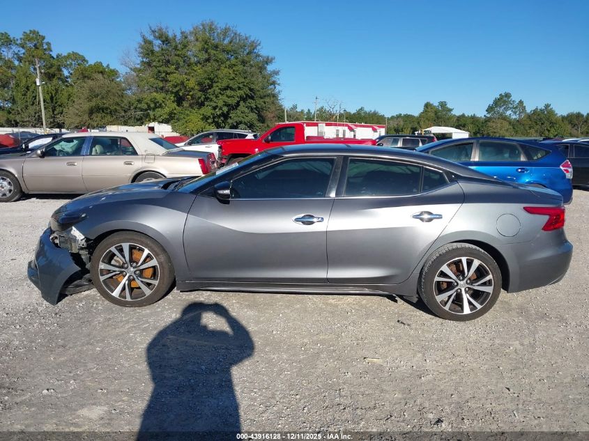 2018 Nissan Maxima 3.5 Sl VIN: 1N4AA6AP2JC384627 Lot: 43916128