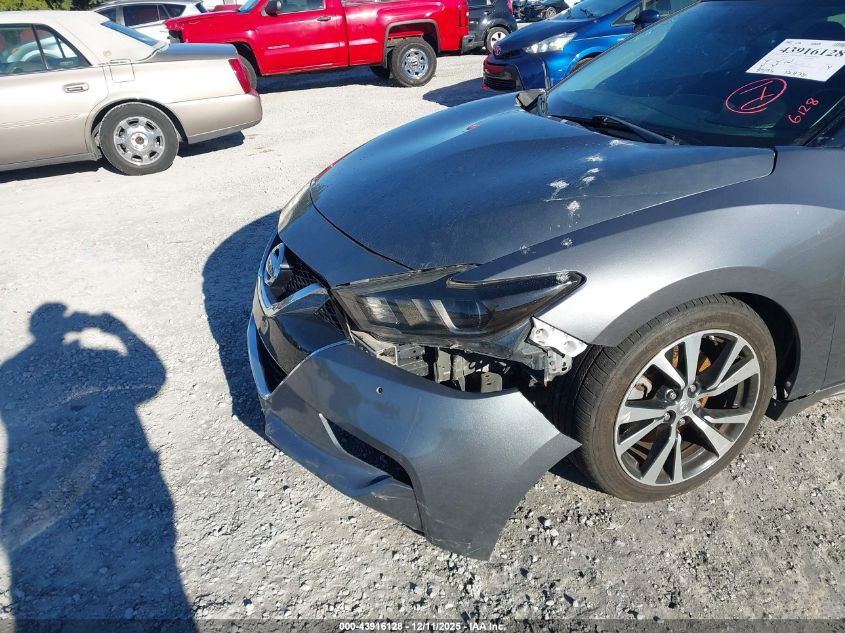 2018 Nissan Maxima 3.5 Sl VIN: 1N4AA6AP2JC384627 Lot: 43916128
