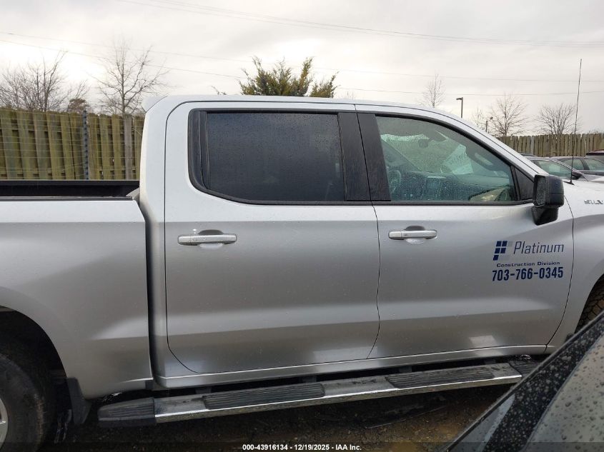 2019 Chevrolet Silverado 1500 Rst VIN: 3GCUYEED7KG196083 Lot: 43916134