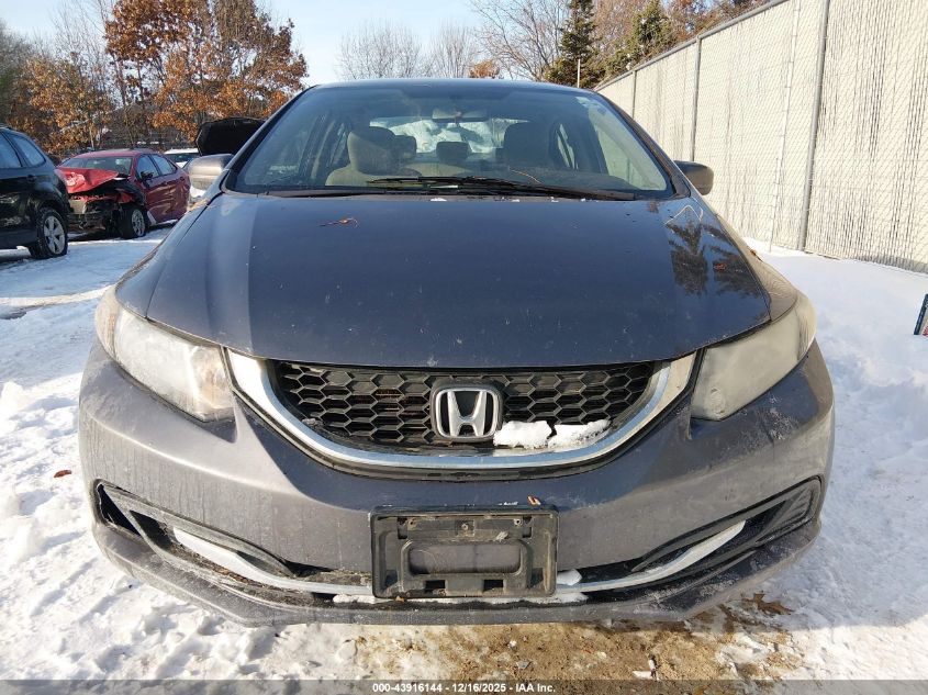 2014 Honda Civic Lx VIN: 19XFB2F53EE038663 Lot: 43916144