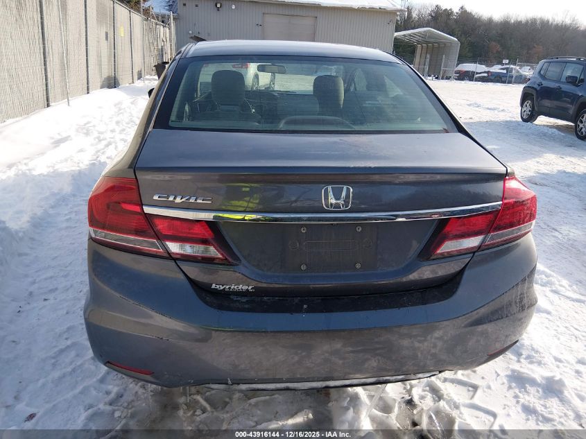 2014 Honda Civic Lx VIN: 19XFB2F53EE038663 Lot: 43916144