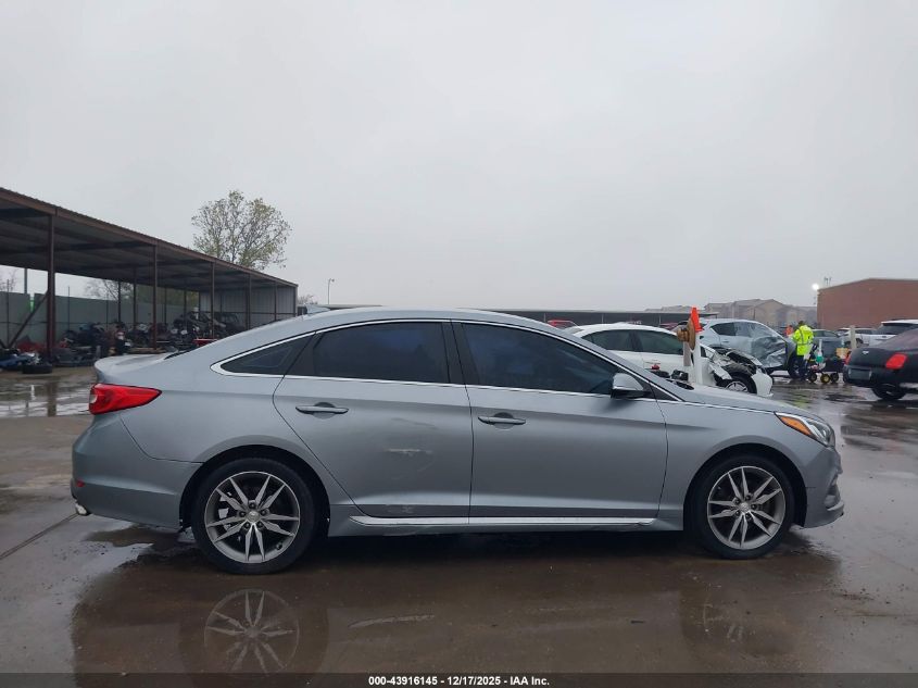 2017 Hyundai Sonata Sport 2.0T VIN: 5NPE34ABXHH573975 Lot: 43916145
