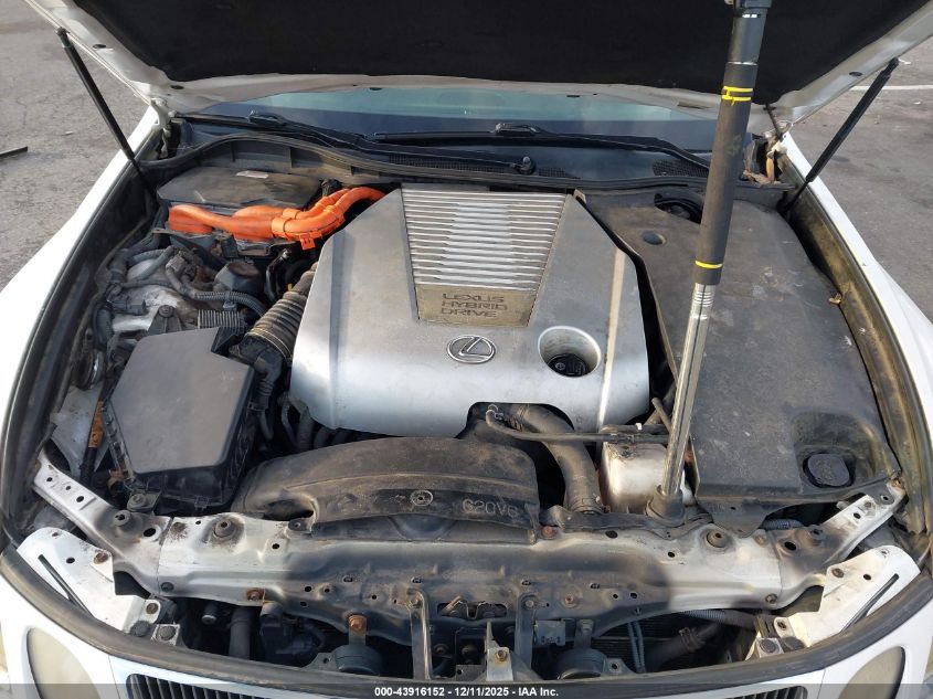 2007 Lexus Gs 450H VIN: JTHBC96S975006842 Lot: 43916152