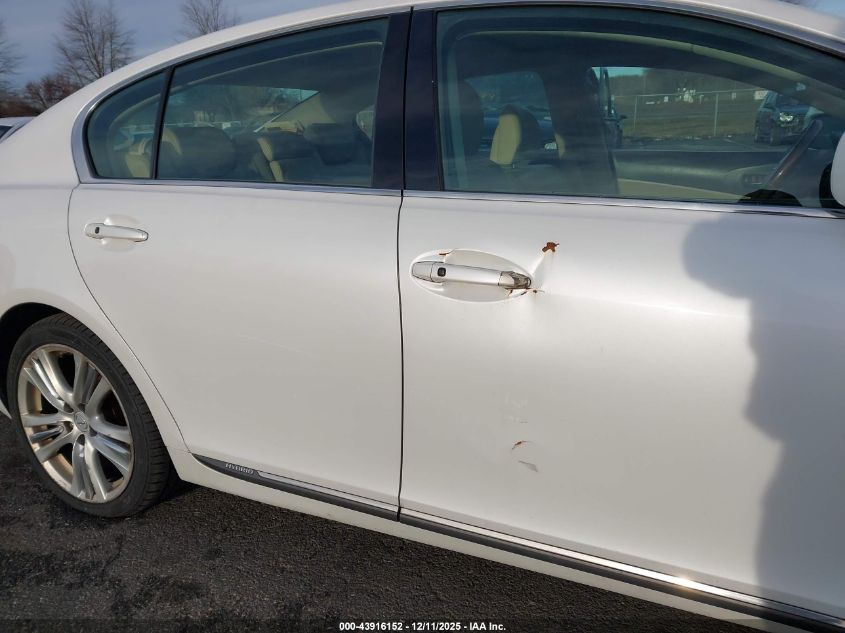 2007 Lexus Gs 450H VIN: JTHBC96S975006842 Lot: 43916152