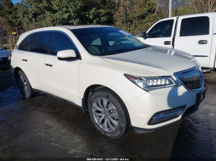 ACURA MDX TECHNOLOGY ACURAWATCH PLUS PACKAGES/TECHNOLOGY PACKAGE