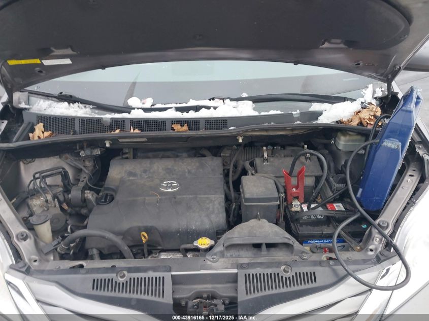 2012 Toyota Sienna Xle 7 Passenger VIN: 5TDDK3DC7CS034391 Lot: 43916165