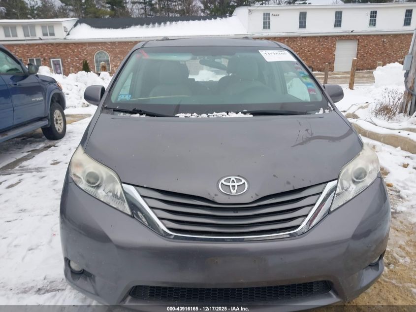 2012 Toyota Sienna Xle 7 Passenger VIN: 5TDDK3DC7CS034391 Lot: 43916165