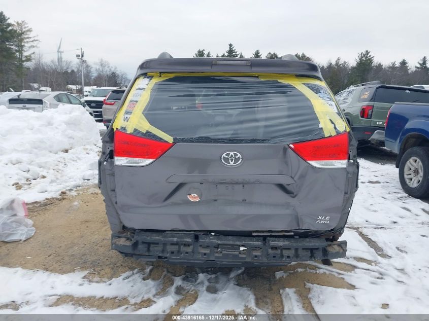 2012 Toyota Sienna Xle 7 Passenger VIN: 5TDDK3DC7CS034391 Lot: 43916165
