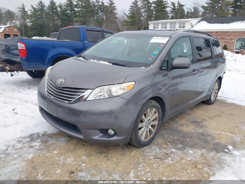2012 Toyota Sienna Xle 7 Passenger VIN: 5TDDK3DC7CS034391 Lot: 43916165