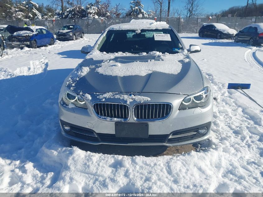 2016 BMW 528I xDrive VIN: WBA5A7C53GG147849 Lot: 43916172