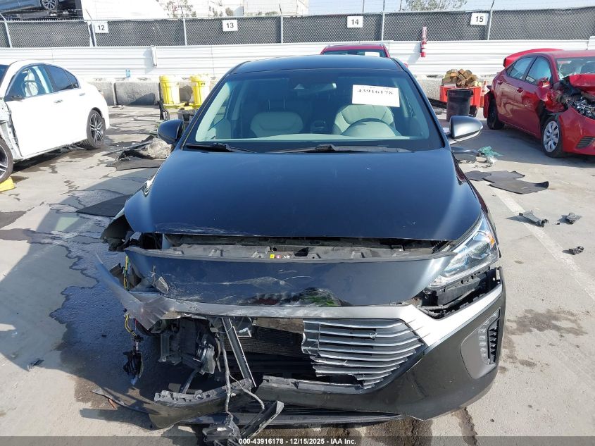 2019 Hyundai Ioniq Hybrid Sel VIN: KMHC75LC3KU112049 Lot: 43916178