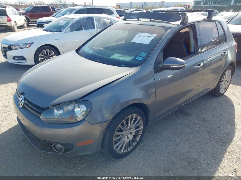 2013 Volkswagen Golf 2.5L 4-Door VIN: WVWDB7AJ8DW119946 Lot: 43916195