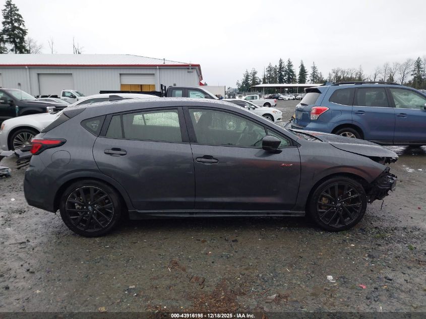 2024 Subaru Impreza Rs 5-Door VIN: JF1GUHJC5R8250476 Lot: 43916198