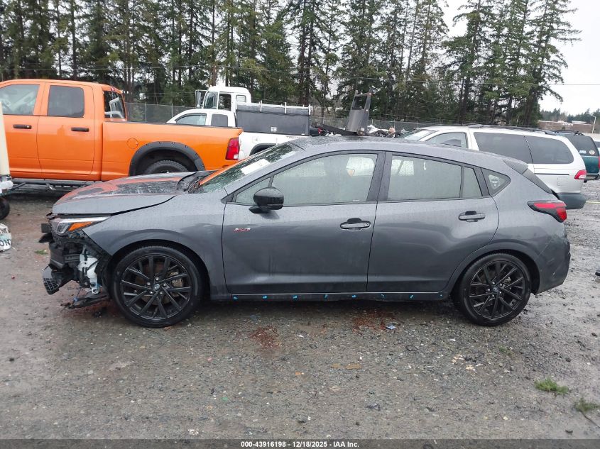2024 Subaru Impreza Rs 5-Door VIN: JF1GUHJC5R8250476 Lot: 43916198