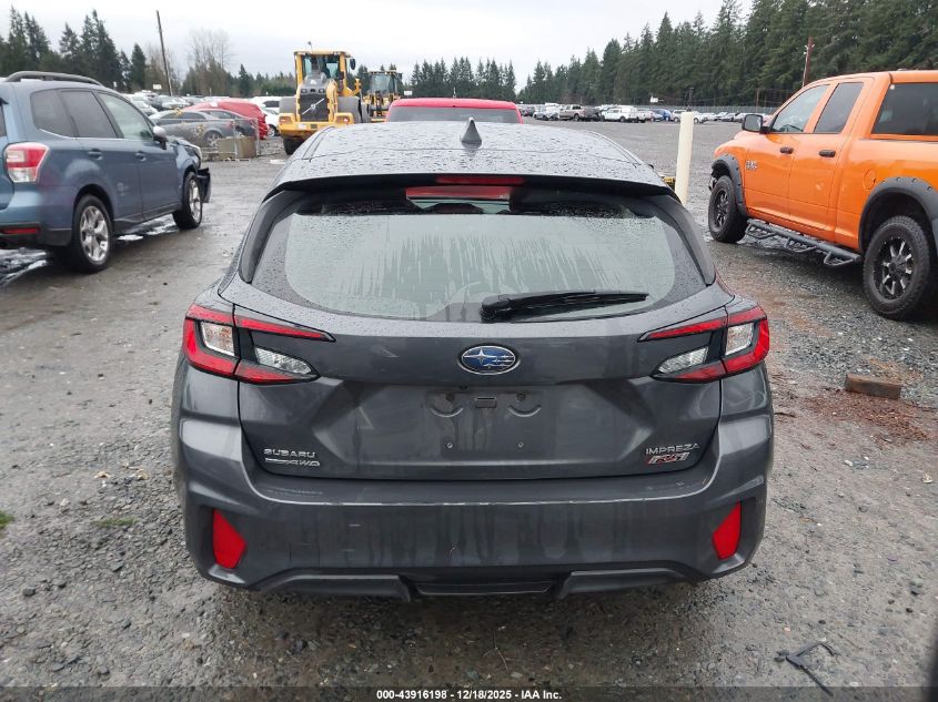 2024 Subaru Impreza Rs 5-Door VIN: JF1GUHJC5R8250476 Lot: 43916198