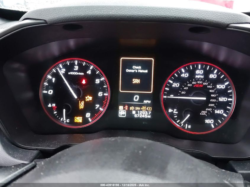 2024 Subaru Impreza Rs 5-Door VIN: JF1GUHJC5R8250476 Lot: 43916198