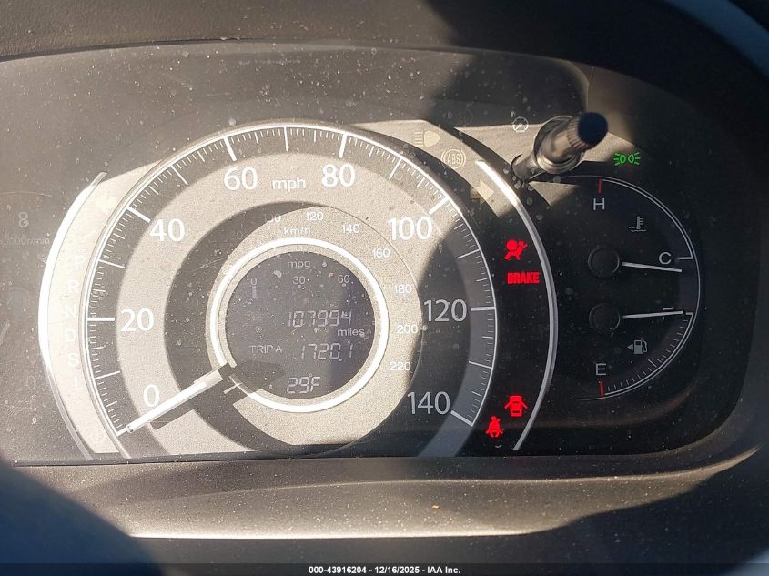 2016 Honda Cr-V Ex VIN: 2HKRM4H53GH621216 Lot: 43916204