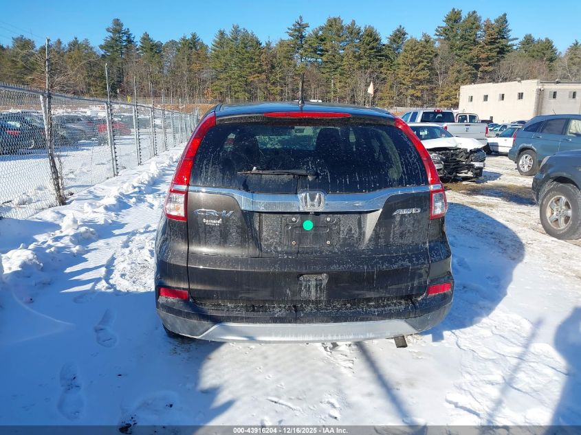 2016 Honda Cr-V Ex VIN: 2HKRM4H53GH621216 Lot: 43916204