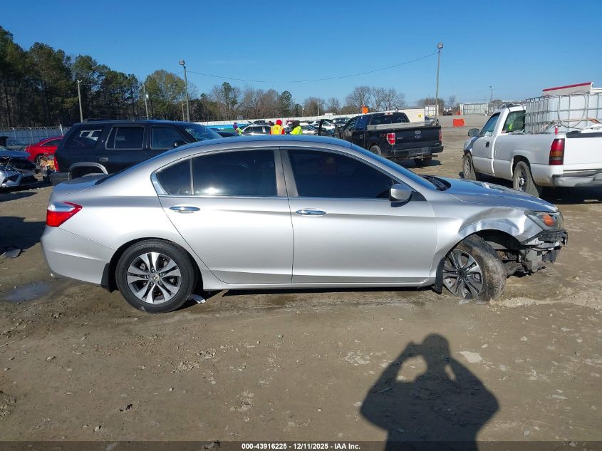 2013 Honda Accord Lx VIN: 1HGCR2F31DA088400 Lot: 43916225