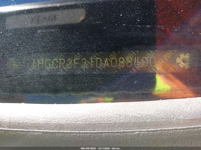 2013 Honda Accord Lx VIN: 1HGCR2F31DA088400 Lot: 43916225