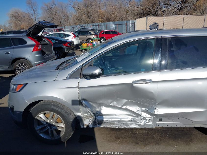 2016 Ford Edge Sel VIN: 2FMPK4J94GBC41884 Lot: 43916231