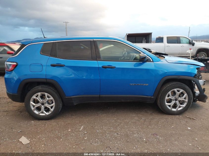 2025 Jeep Compass Sport 4X4 VIN: 3C4NJDAN3ST533938 Lot: 43916241