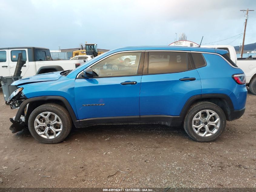 2025 Jeep Compass Sport 4X4 VIN: 3C4NJDAN3ST533938 Lot: 43916241