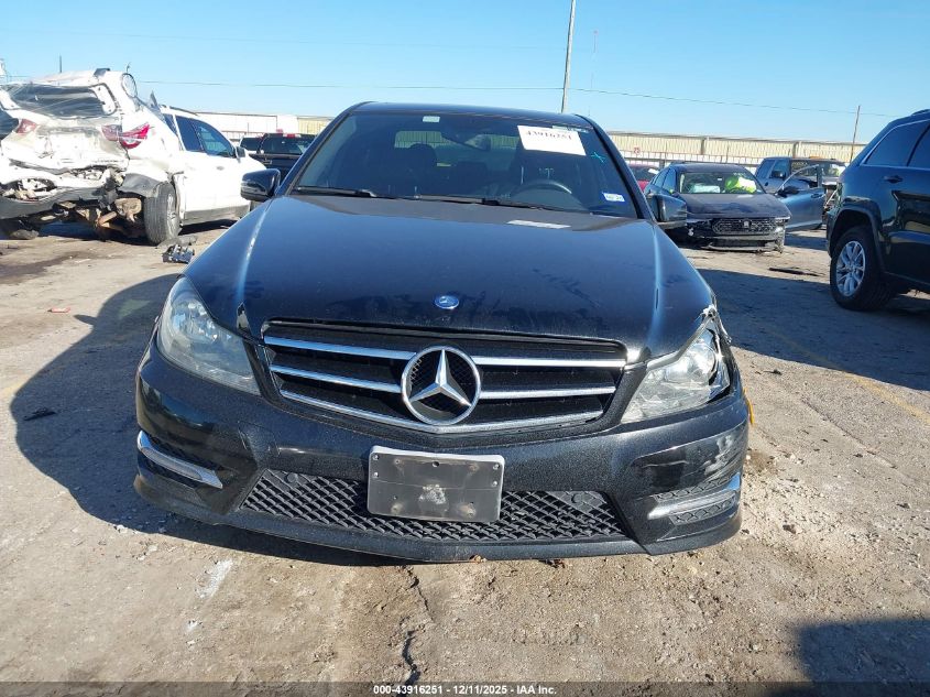 2014 Mercedes-Benz C 250 Sport VIN: WDDGF4HB8ER309895 Lot: 43916251