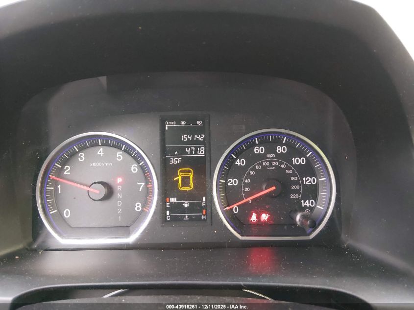 2008 Honda Cr-V Ex-L VIN: JHLRE38798C016156 Lot: 43916261