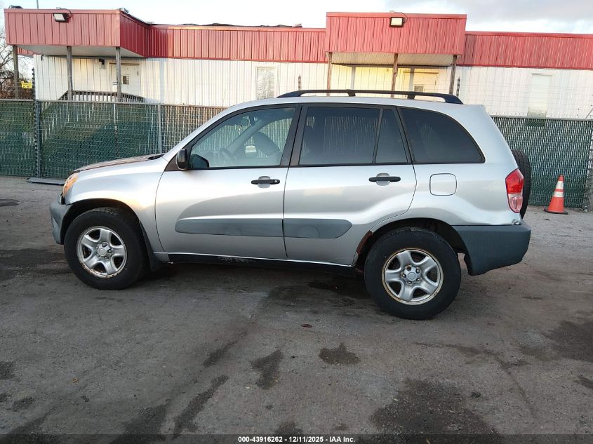 2001 Toyota Rav4 VIN: JTEHH20V116006029 Lot: 43916262