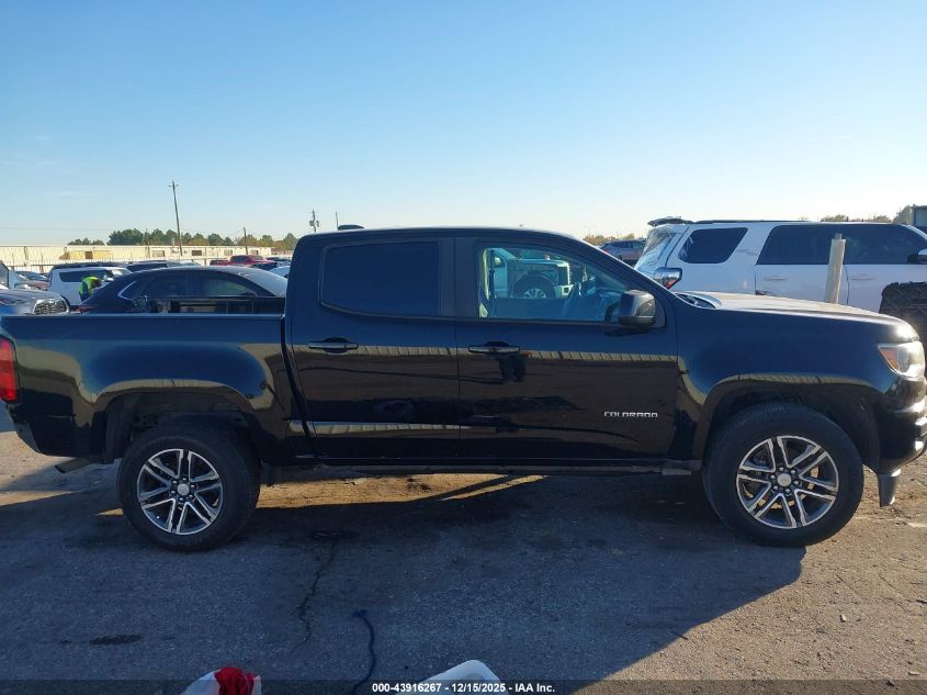 2020 Chevrolet Colorado 2Wd Short Box Wt VIN: 1GCGSBEA8L1136784 Lot: 43916267