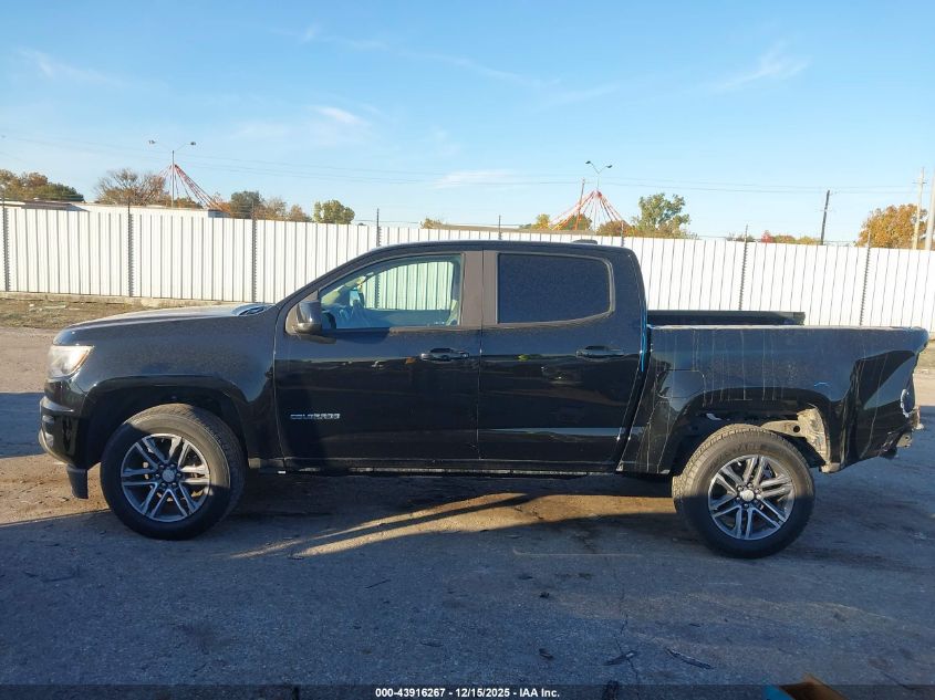 2020 Chevrolet Colorado 2Wd Short Box Wt VIN: 1GCGSBEA8L1136784 Lot: 43916267