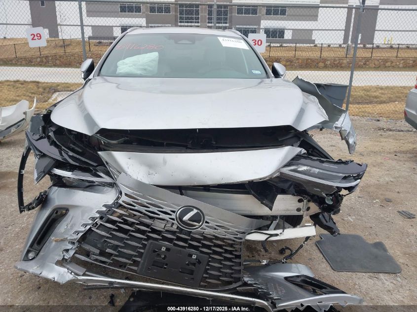 2025 Lexus Rx 350H Premium VIN: 2T2BBMCA4SC082673 Lot: 43916280
