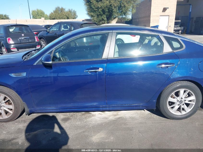 2018 Kia Optima Lx VIN: 5XXGT4L39JG184244 Lot: 43916313