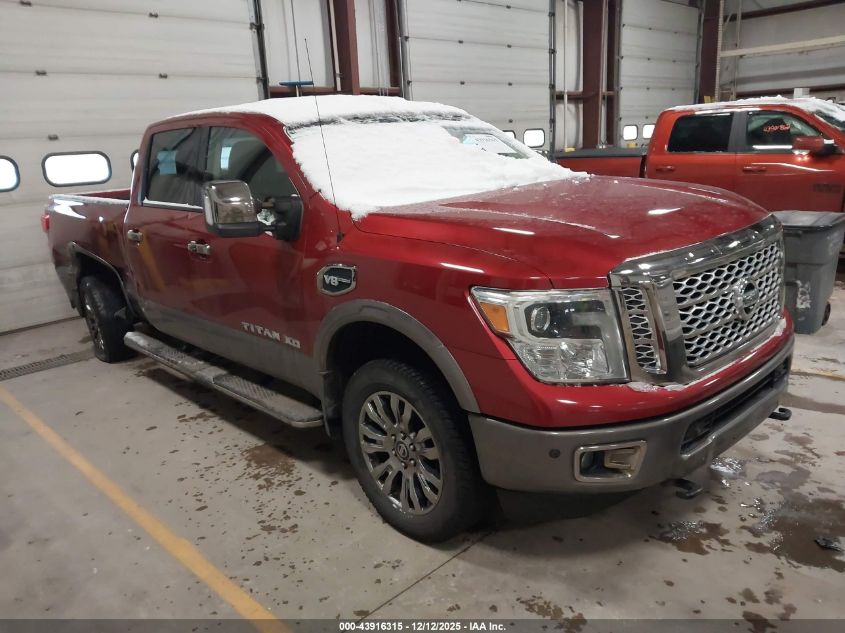 NISSAN TITAN PLATINUM RESERVE GAS