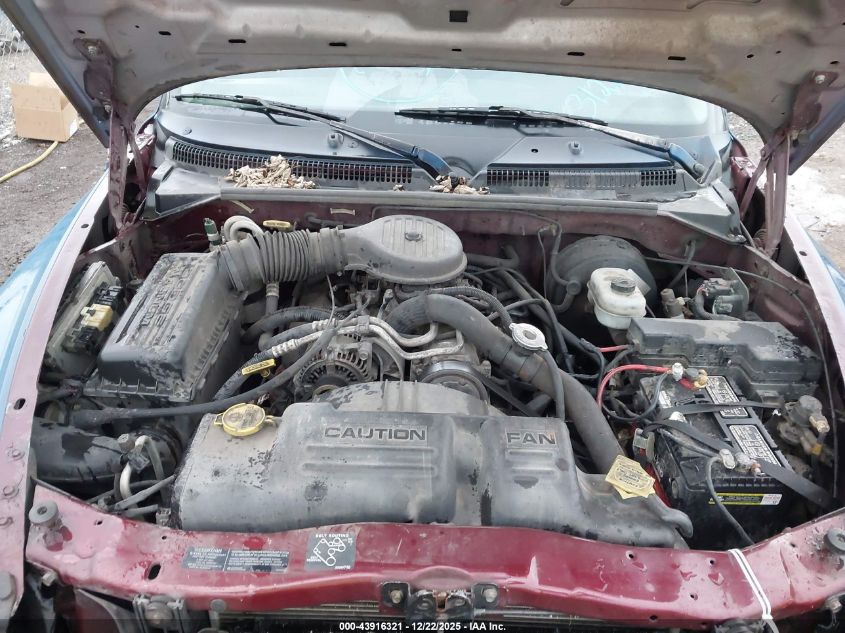 2001 Dodge Dakota Slt/Sport VIN: 1B7HL2AX91S312695 Lot: 43916321