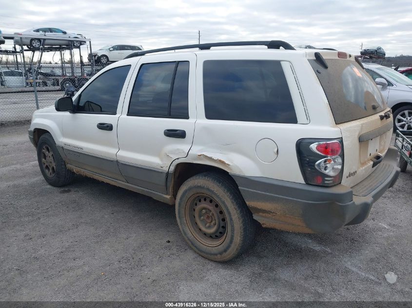 2002 Jeep Grand Cherokee Laredo VIN: 1J4GX48S22C255560 Lot: 43916326