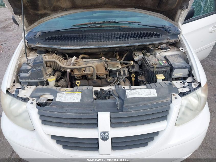 2005 Dodge Grand Caravan Se VIN: 2D4GP24R55R175133 Lot: 43916329