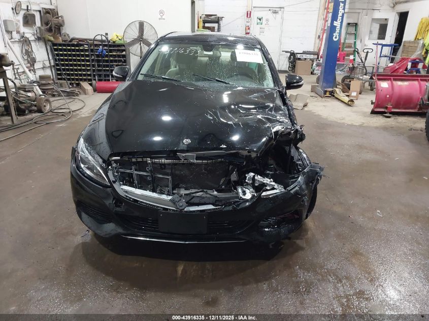 2015 Mercedes-Benz C 300 Luxury 4Matic VIN: 55SWF4KB1FU033628 Lot: 43916335