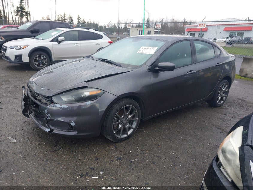 Vin: 1c3cdfbb7ed857892, lot: 44411957, dodge dart sxt 20142