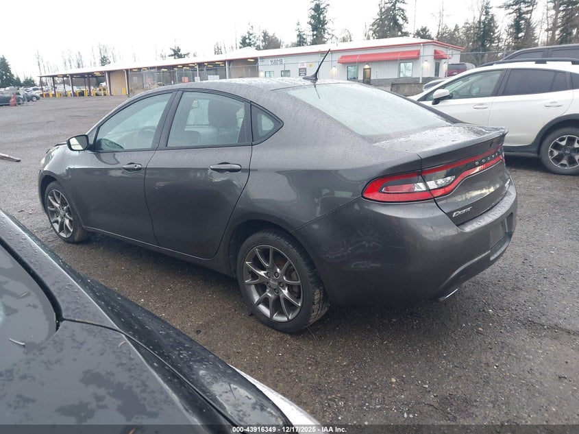 Vin: 1c3cdfbb7ed857892, lot: 44411957, dodge dart sxt 20143
